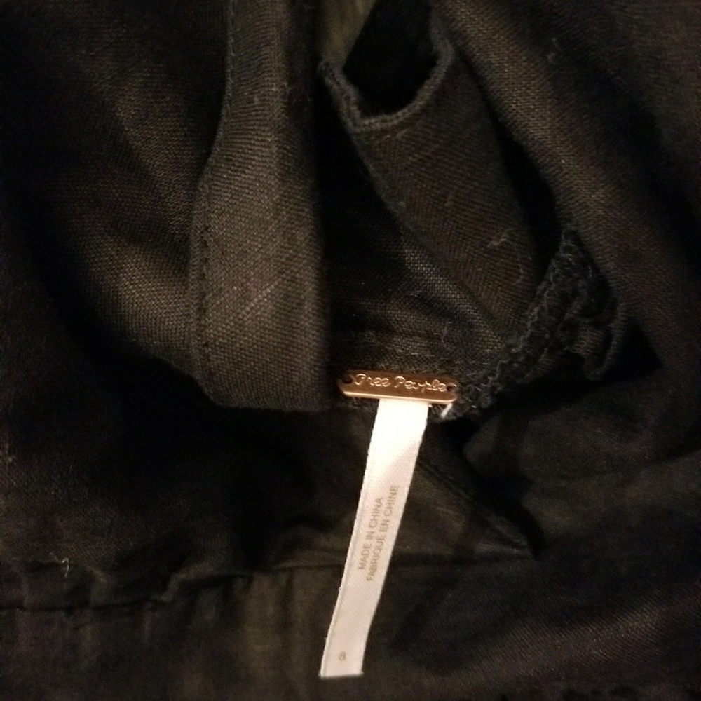 Free People Black Tank Top - Picture 6 of 8